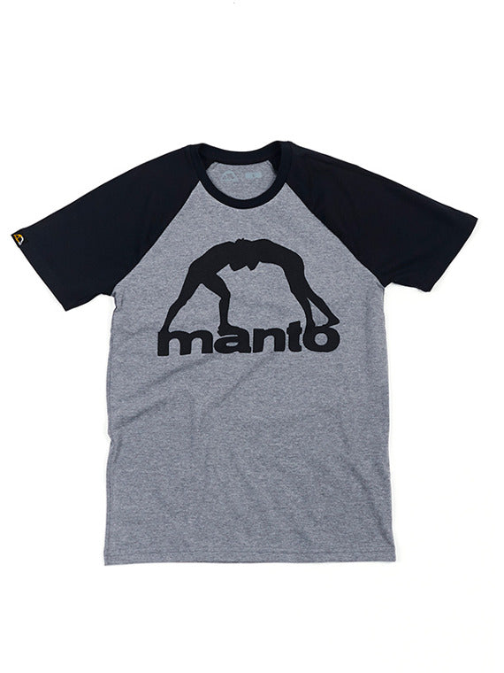 MANTO t-shirt RAGLAN melange